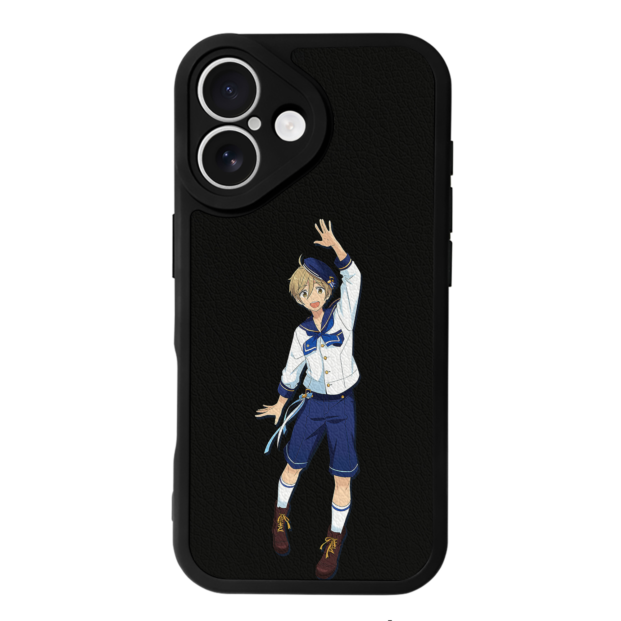 （画像用） あんさんぶるスターズ! Ensemble Stars 【iPhone 16シリーズ対応】シリコンスマホケース（レザー調） 材質：シリコン